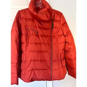 Marc New York Orange Puffer Jacket Medium